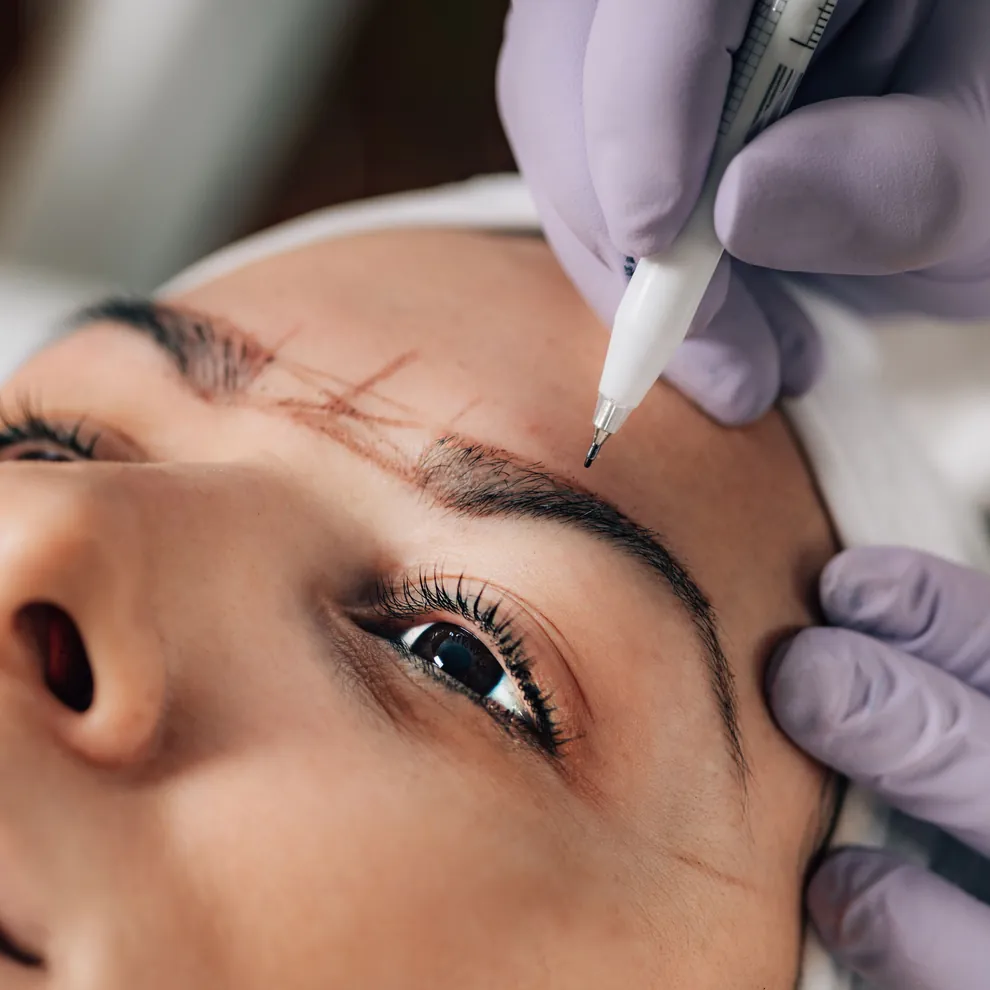 Microblading treatment